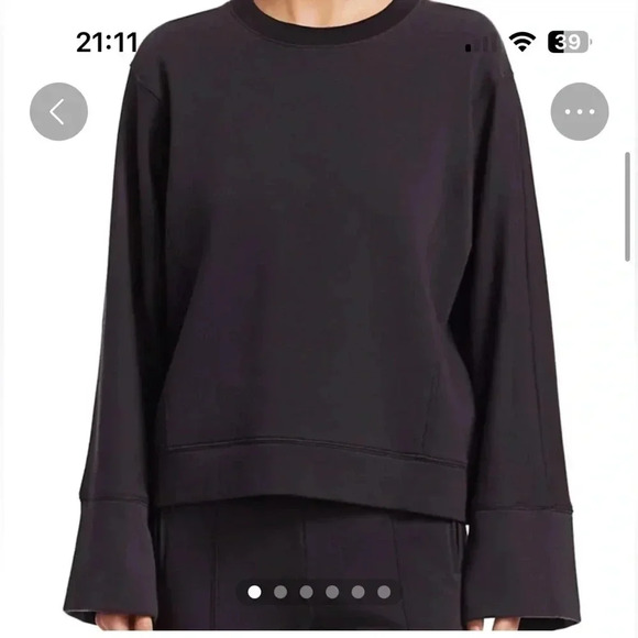 Joie Black pullover sweatshirt xs - Picture 2 of 6
